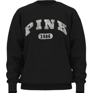 Campus Fleece Oversized Crew Sweatshirt